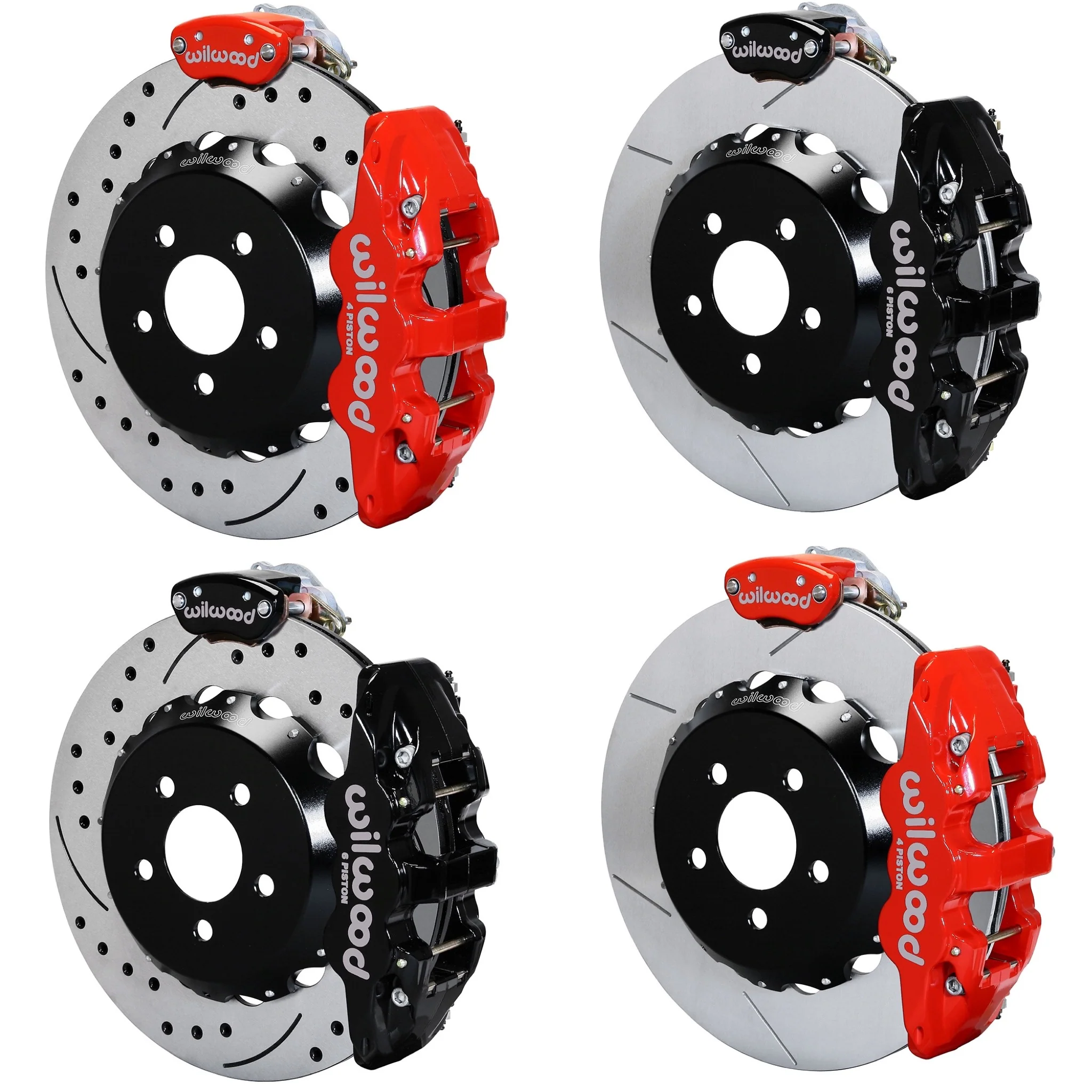 AERO4 / MC4 Rear Brake Upgrade Kit For Mustang 2015-23 | #140-13888 | Wilwood