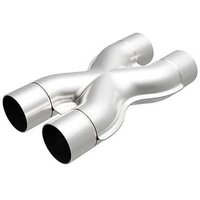 Universal Tru Cross-Over X-Pipe 2.5 x 12 Stainless Steel | #10791 | MagnaFlow