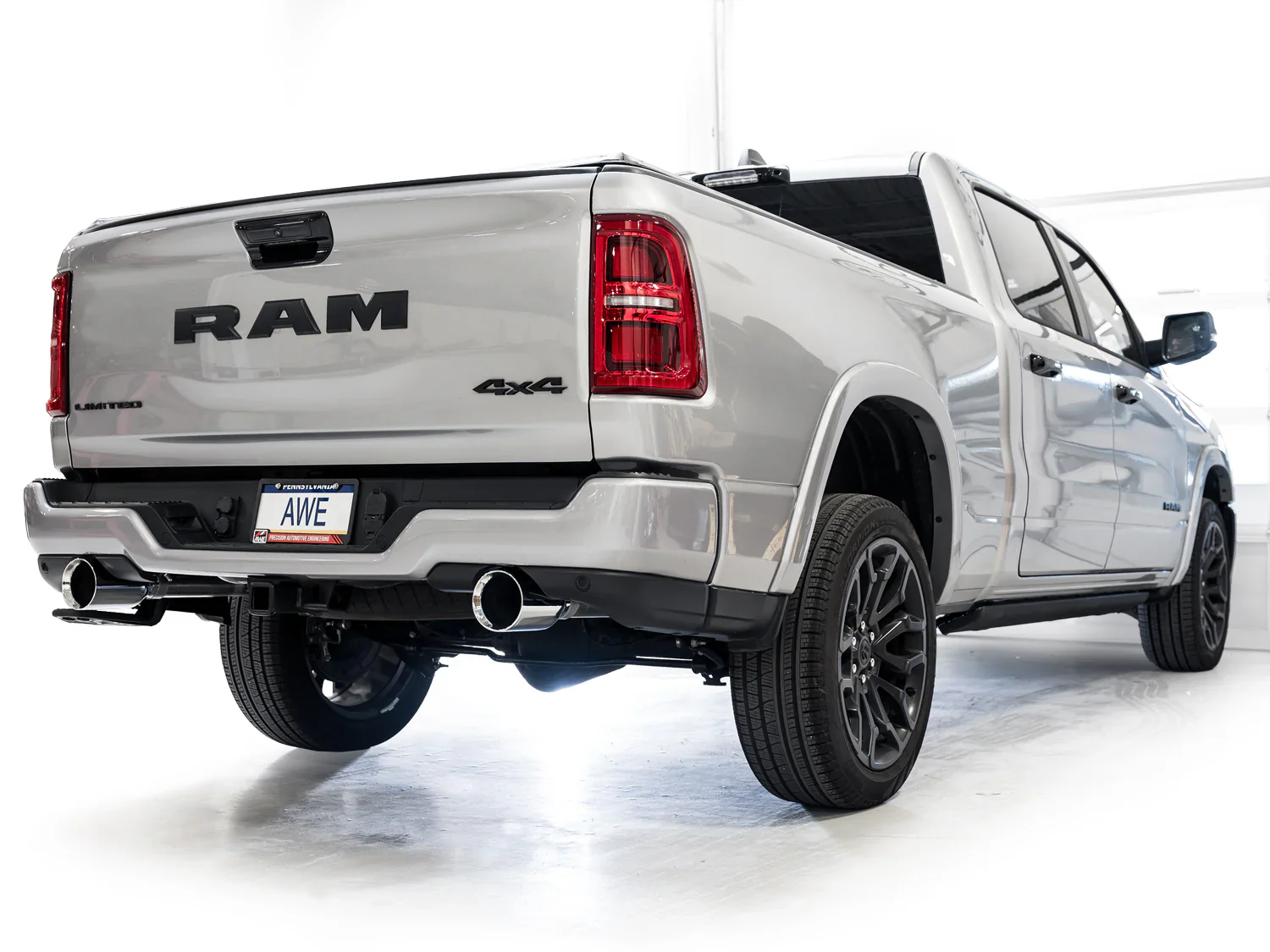 0FG True Dual Cat-Back (Chrome Silver Tips) for RAM 1500 3.0TT 2025+ | #3015-32530 | AWE Tuning - Image 14