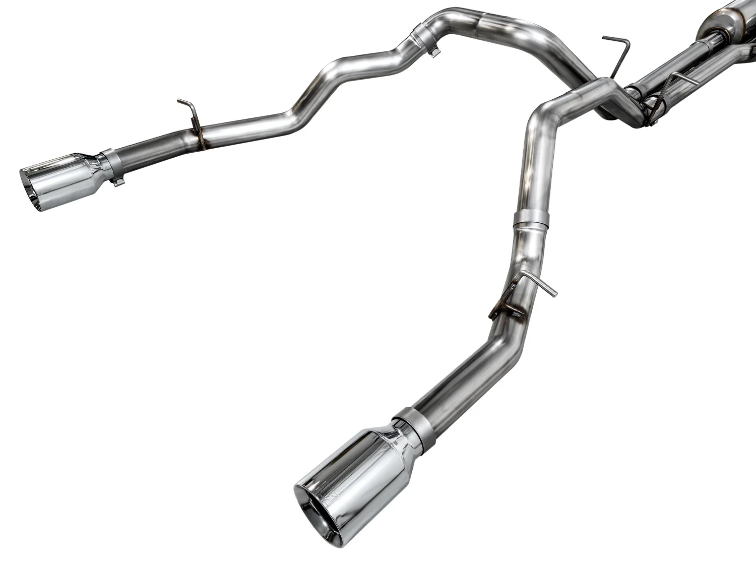 0FG True Dual Cat-Back (Chrome Silver Tips) for RAM 1500 3.0TT 2025+ | #3015-32530 | AWE Tuning - Image 6