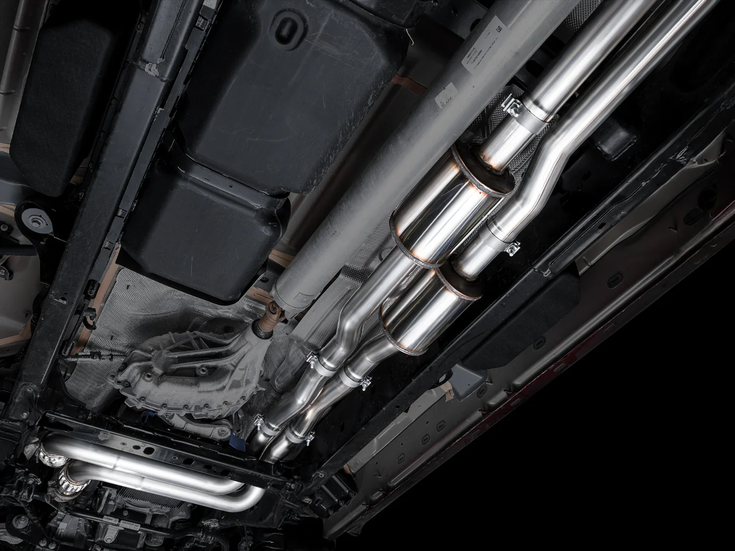 0FG True Dual Cat-Back (Chrome Silver Tips) for RAM 1500 3.0TT 2025+ | #3015-32530 | AWE Tuning - Image 9