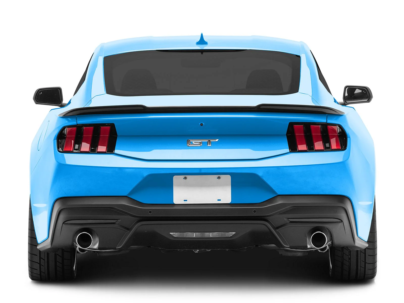 Rear Lip Spoiler (Gloss Black) for Mustang 2024+ | #FO39A20AB | Air Design - Image 3
