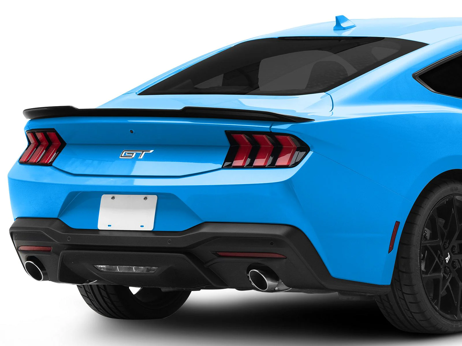 Rear Lip Spoiler (Gloss Black) for Mustang 2024+ | #FO39A20AB | Air Design - Image 4