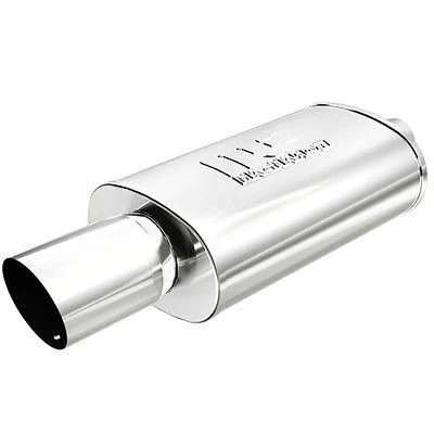 Universal Muffler & Tip 3 C/C Oval 5x8 x 14 | #14834 | MagnaFlow