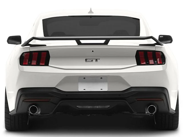 GT Style Rear Spoiler Matte Black for Mustang 2024+ | #464276 - Image 3