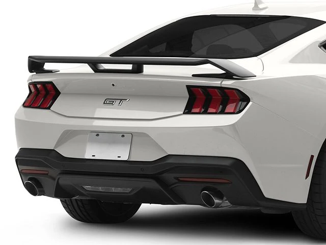 GT Style Rear Spoiler Matte Black for Mustang 2024+ | #464276 - Image 4