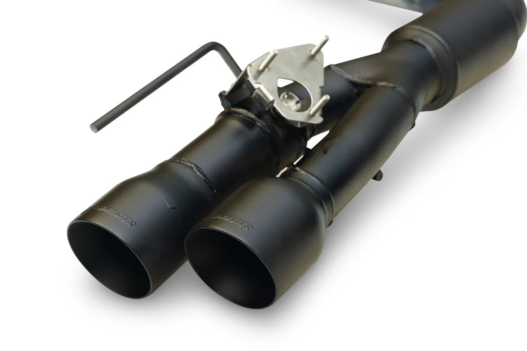Outlaw Axle-Back Exhaust (Black Tips) for Mustang 5.0L GT 2024+ | #818159 | Flowmaster - Image 9