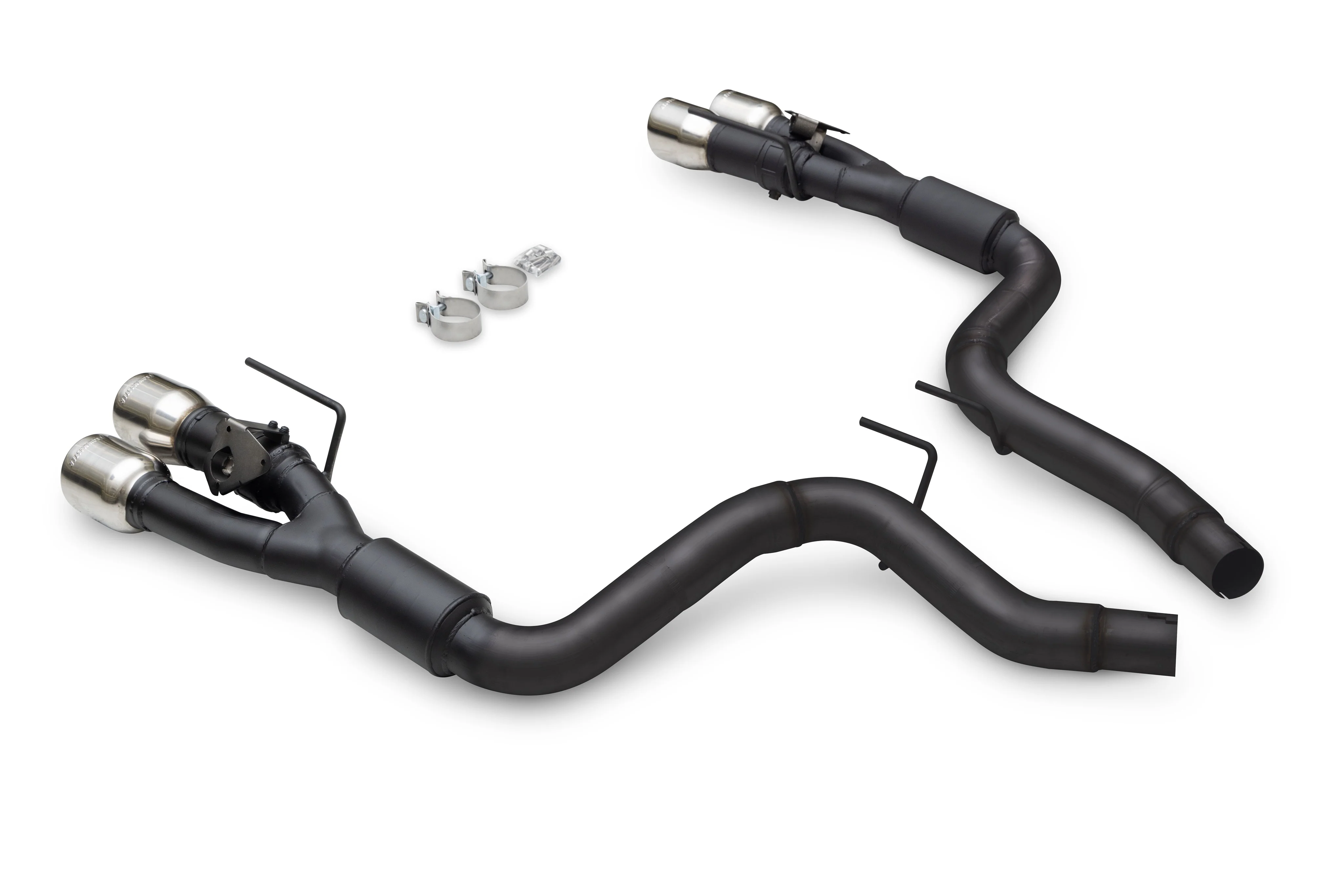 Outlaw Axle-Back Exhaust (Polished Tips) for Mustang 5.0L GT 2024+ | #818164 | Flowmaster - Image 7