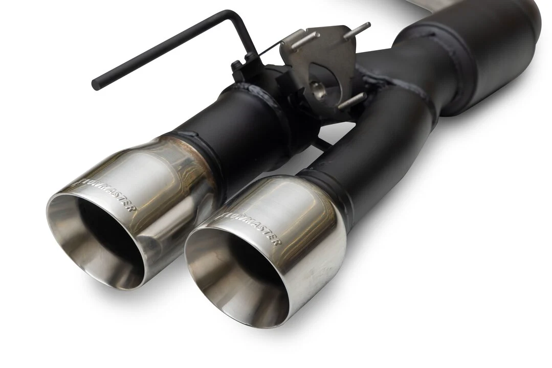 Outlaw Axle-Back Exhaust (Polished Tips) for Mustang 5.0L GT 2024+ | #818164 | Flowmaster - Image 8
