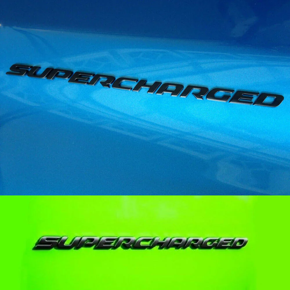 Supercharged Emblem for Mopar Vehicles | #85100-127/128 - Image 2