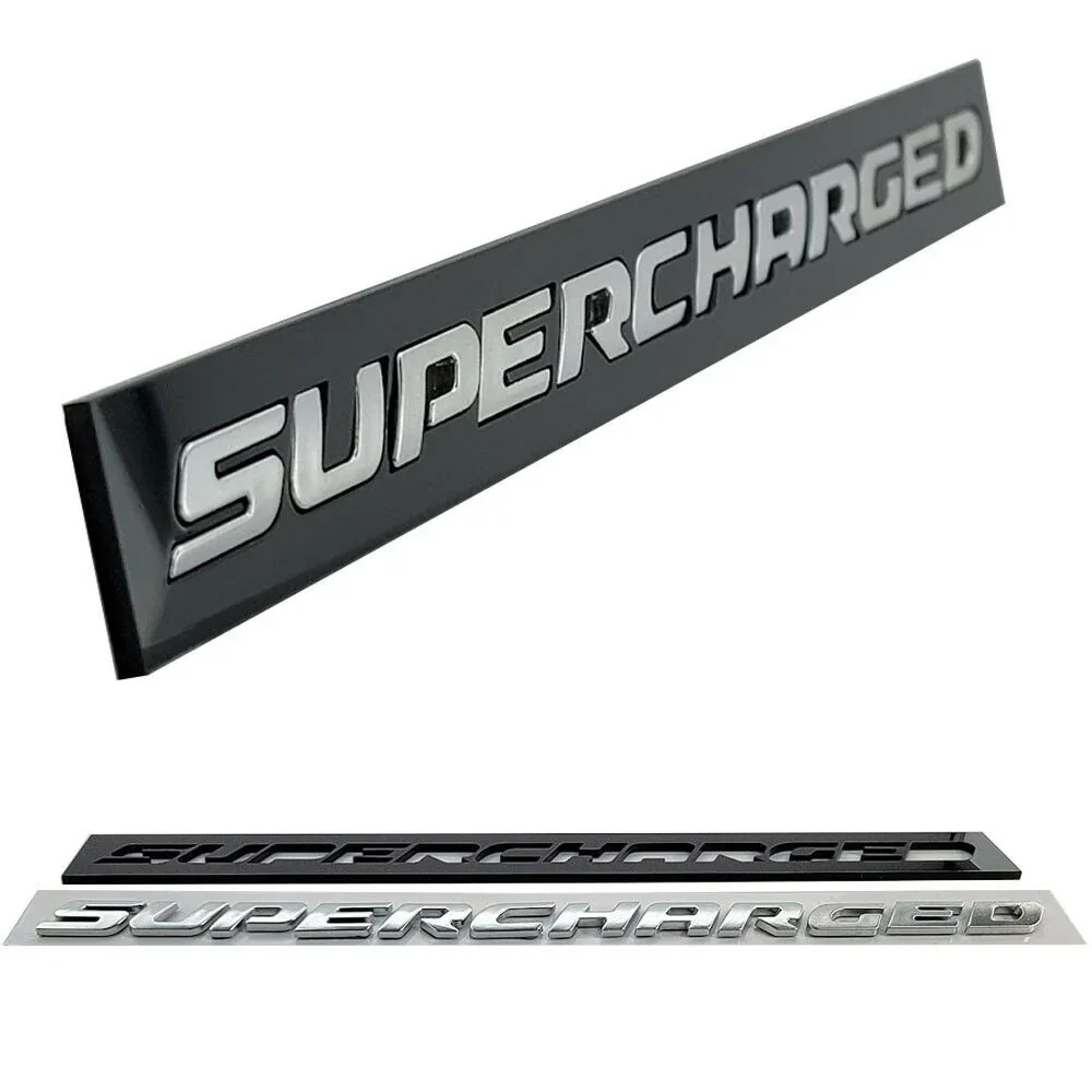 Supercharged Emblem for Mopar Vehicles | #85100-127/128 - Image 3