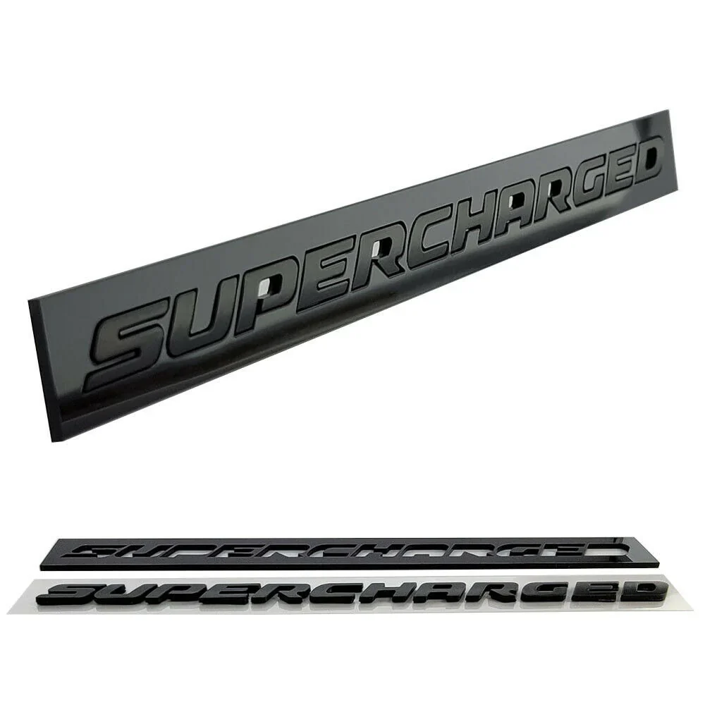 Supercharged Emblem for Mopar Vehicles | #85100-127/128 - Image 4