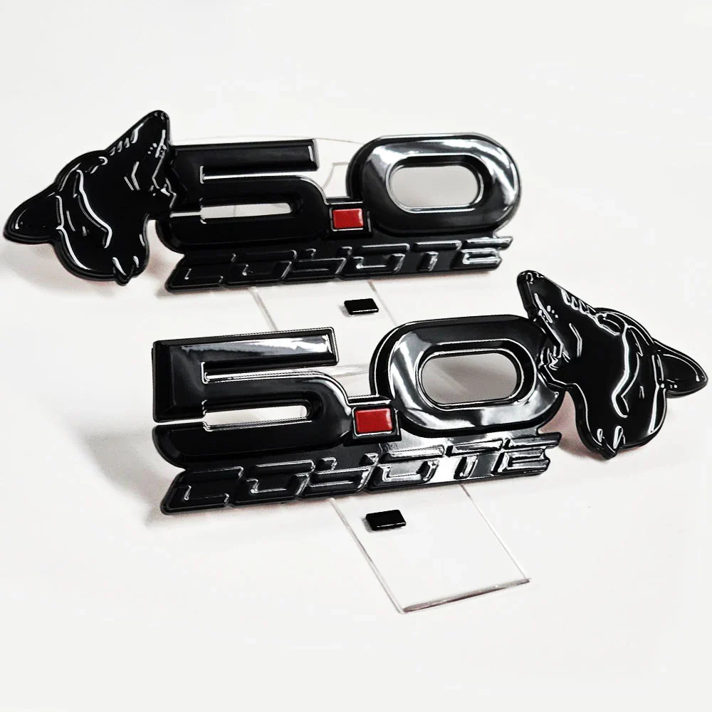 Howling Coyote S550 Style 5.0L Wing Emblems for Mustang 2015-23 & 2024+ | #85101-11 | AMP - Image 10