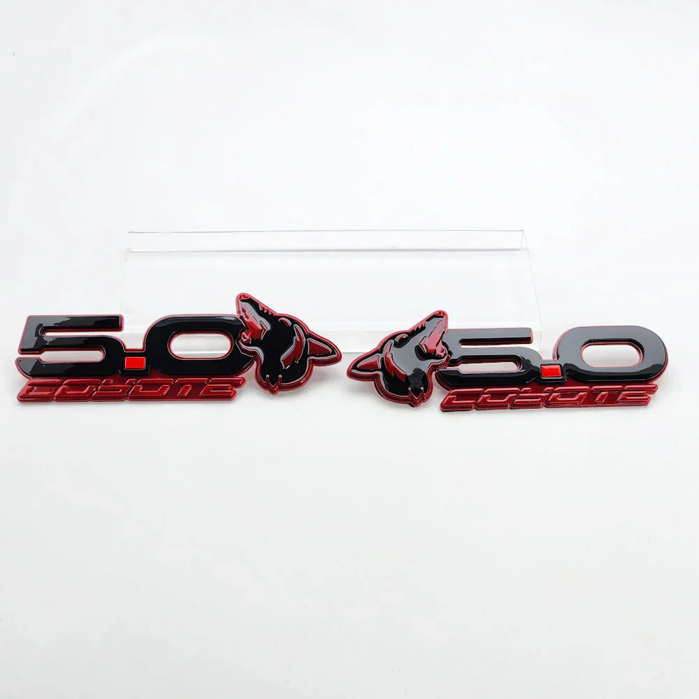 Howling Coyote S550 Style 5.0L Wing Emblems for Mustang 2015-23 & 2024+ | #85101-11 | AMP - Image 11