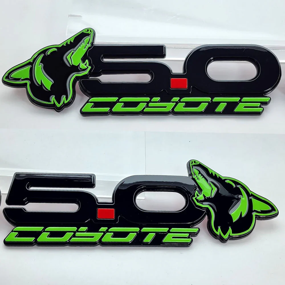 Howling Coyote S550 Style 5.0L Wing Emblems for Mustang 2015-23 & 2024+ | #85101-11 | AMP - Image 12