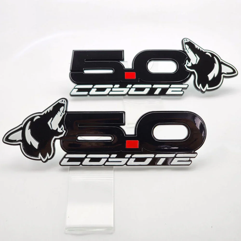 Howling Coyote S550 Style 5.0L Wing Emblems for Mustang 2015-23 & 2024+ | #85101-11 | AMP - Image 14