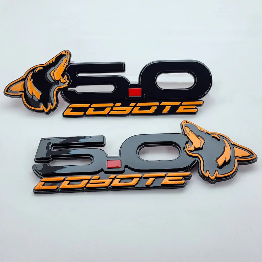 Howling Coyote S550 Style 5.0L Wing Emblems for Mustang 2015-23 & 2024+ | #85101-11 | AMP - Image 18