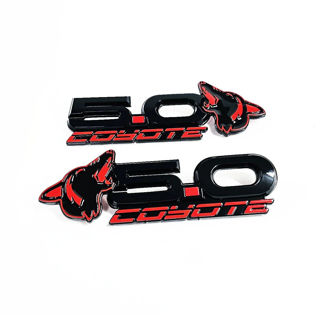 Howling Coyote S550 Style 5.0L Wing Emblems for Mustang 2015-23 & 2024+ | #85101-11 | AMP - Image 7