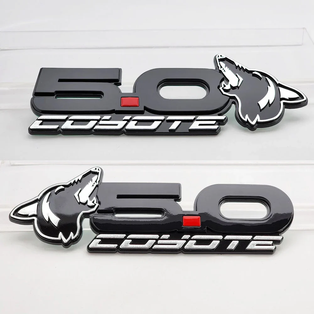 Howling Coyote S550 Style 5.0L Wing Emblems for Mustang 2015-23 & 2024+ | #85101-11 | AMP - Image 9