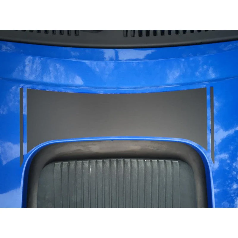 Mach 1 Hood Stripe Kit (Matte Black) for Mustang 2003-04 | #03F1_HSFR | Anchor Room - Image 2