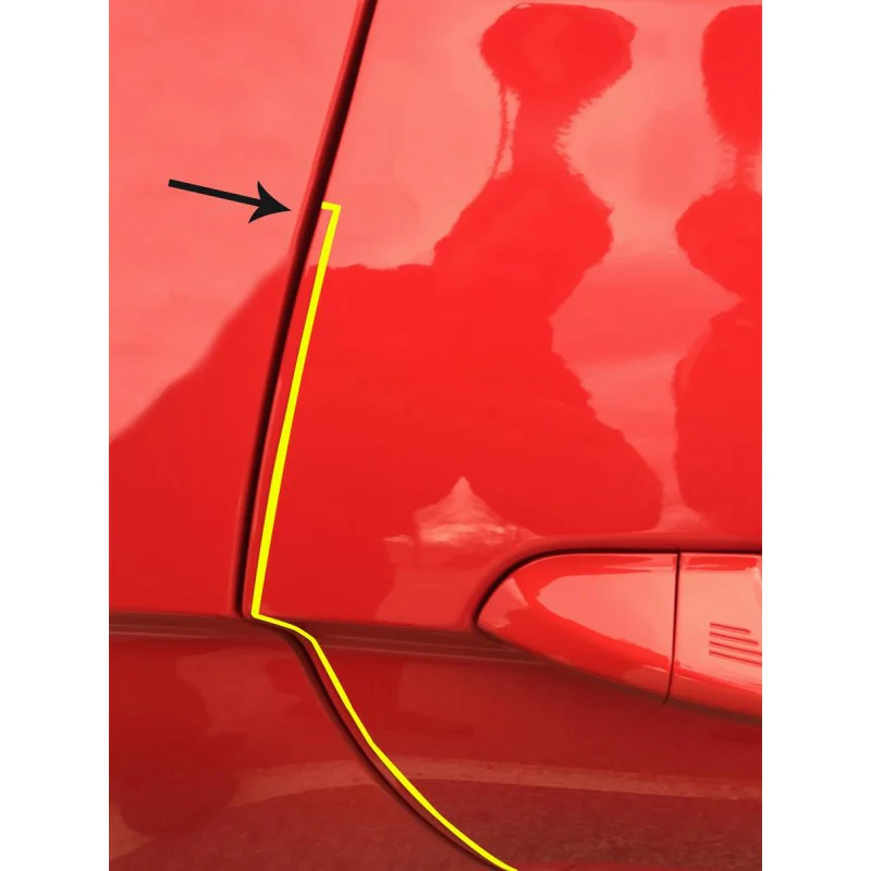 Paint Protection Vinyl Film (Crystal Clear) for Mustang 2015-17 | 15FM_PP | Anchor Room - Image 9