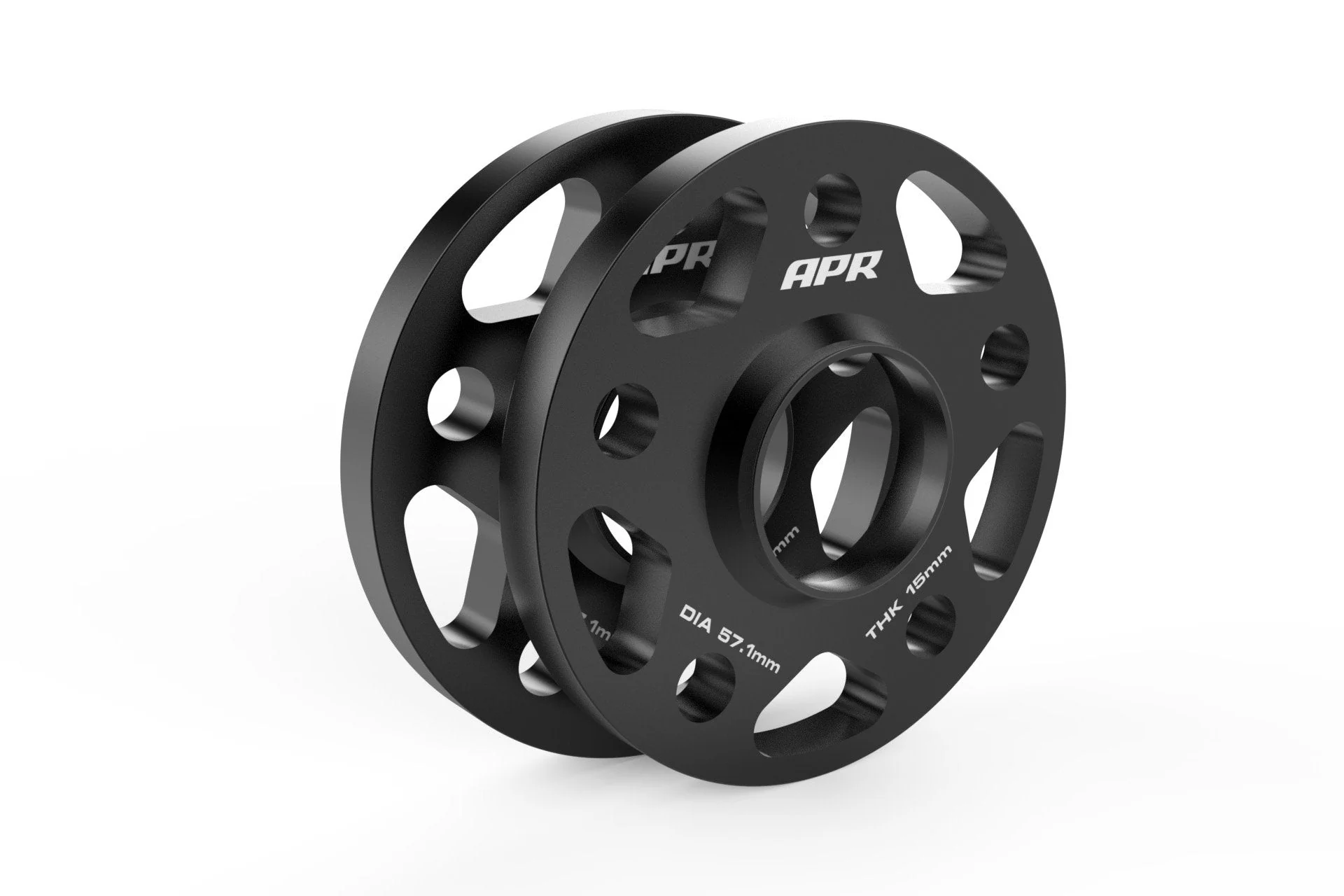 Black Spacers Set (with Lug Bolts) for VAG Vehicles 1996-2023 | #MS100158  | APR - Image 4