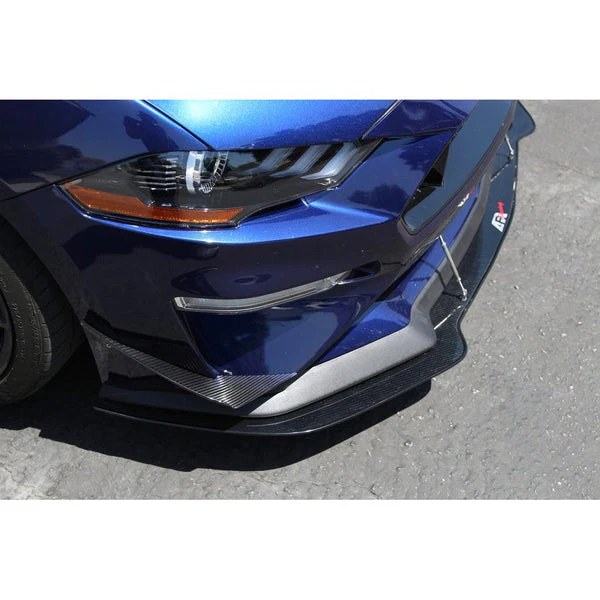APR Carbon Fibre Front Bumper Canards for Mustang 2018-23 | #AB-201810  | APR Performance - Image 3