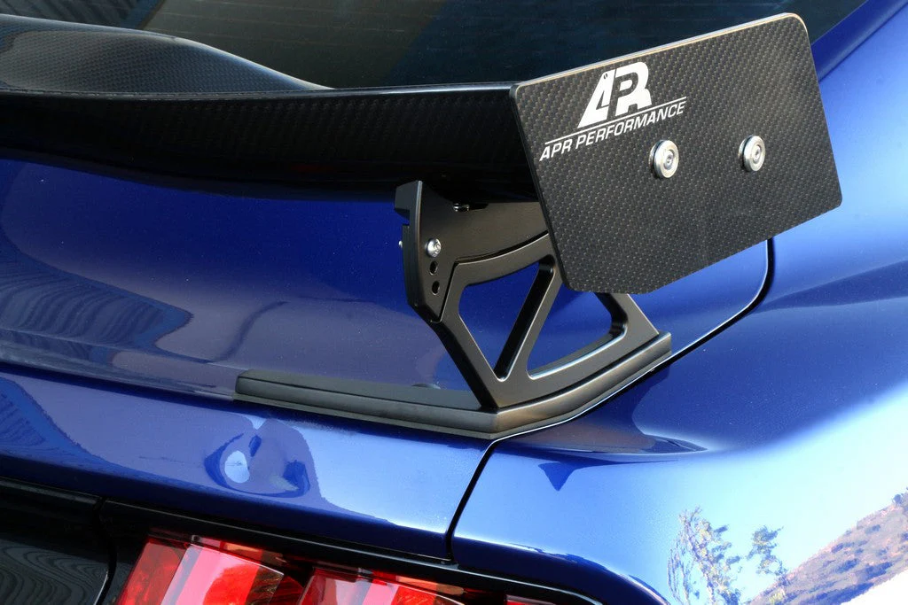 APR GTC-200 Adjustable Wing (Carbon Fibre) for Mustang 2015-17 w/o OEM Spoiler | #AS-106015  | APR Performance - Image 4