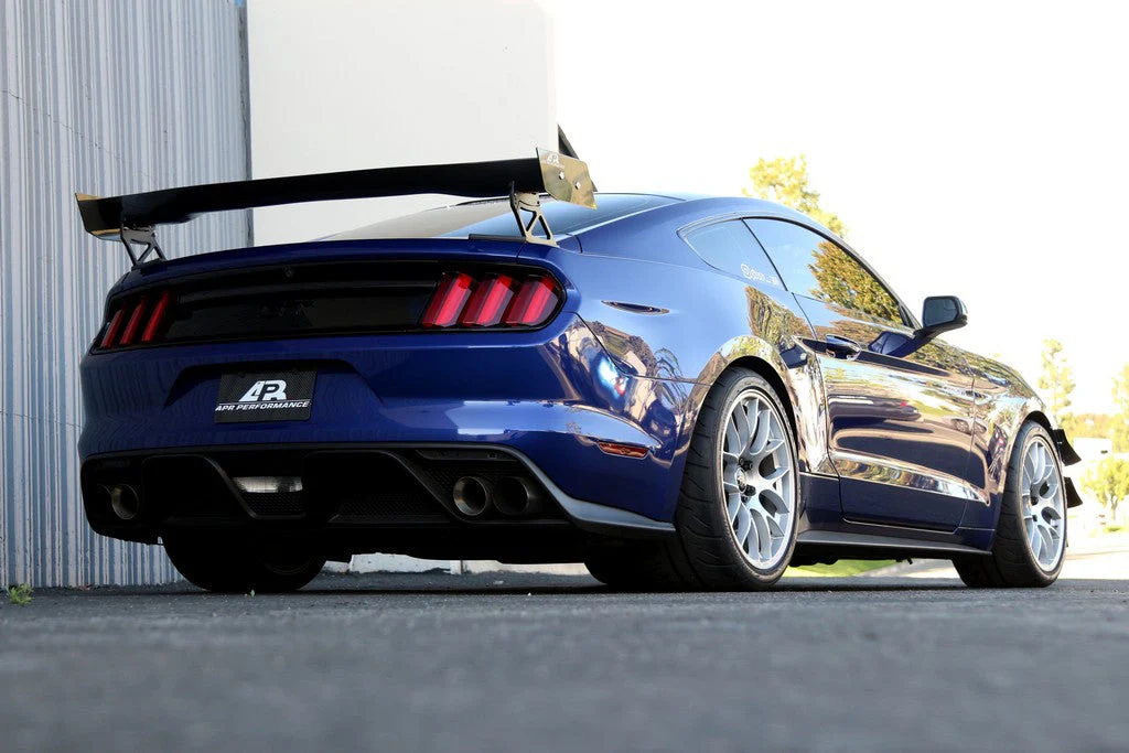 APR GTC-200 Adjustable Wing (Carbon Fibre) for Mustang 2018-23 w/ OEM Spoiler | #AS-106018 | APR Performance - Image 3