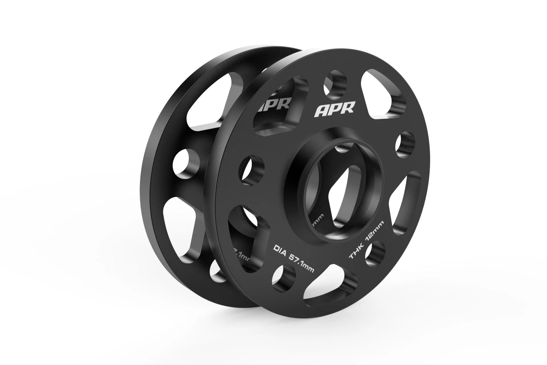 Black Spacers Set (with Lug Bolts) for VAG Vehicles 1996-2023 | #MS100157  | APR