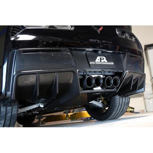 Rear Diffuser with Under-Tray Version 2 Corvette 2014-18 #AB-277030  | APR Performance - Image 2