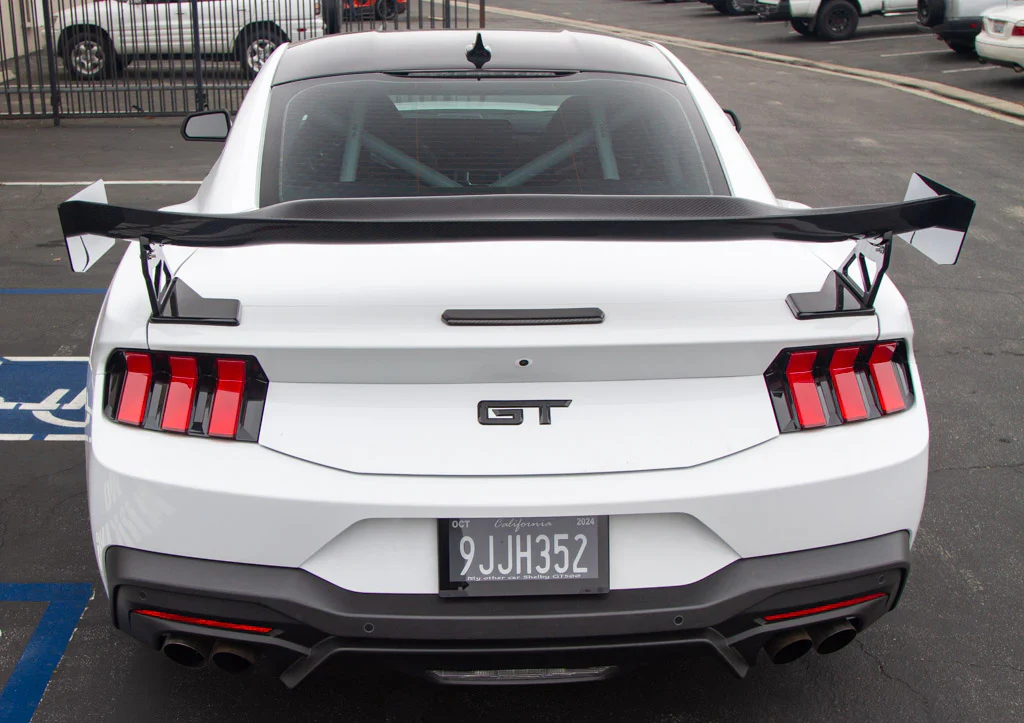 GTC200 Carbon Fibre Adjustable Wing Mustang GT 2024+ W/Out Factory Spoiler | #AS-106024 | APR Performance - Image 5