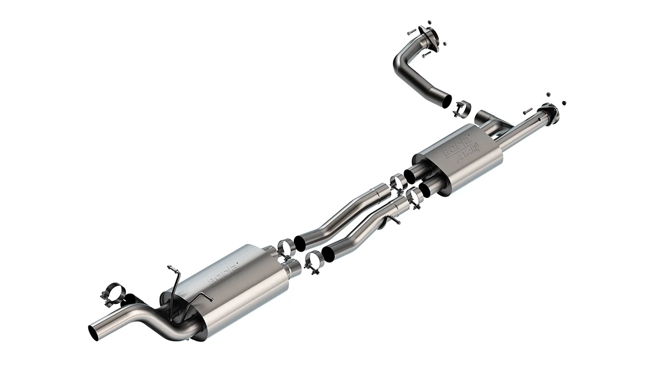 ATAK Cat-Back Exhaust for RAM 1500 RHO 2025+ 3.0L I6 | #60756 | Borla