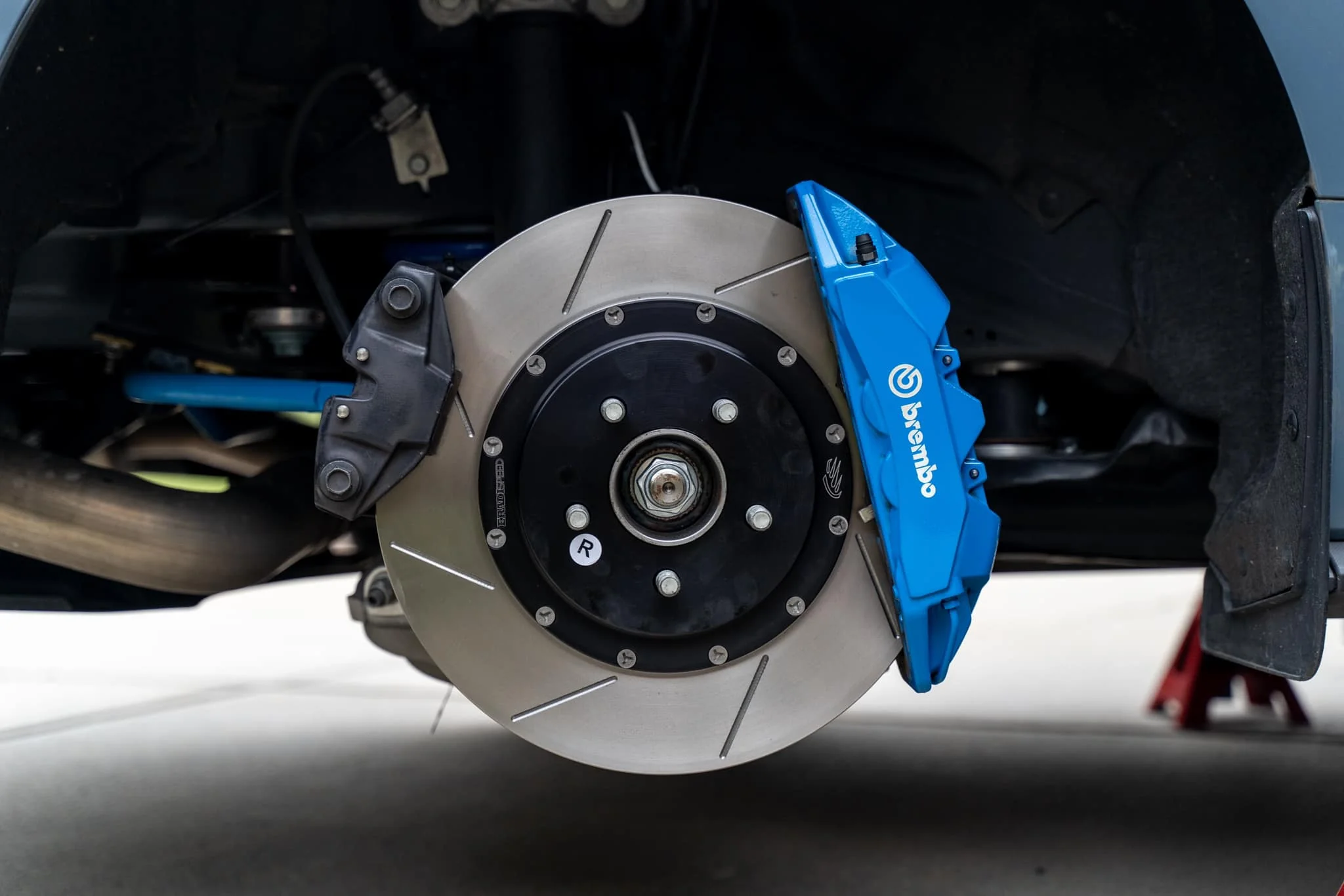 EradiSpeed+ Rear 2-piece Brake Discs for Mustang Performance Pack 2024+ | #2262031-1 | Baer Brakes - Image 2