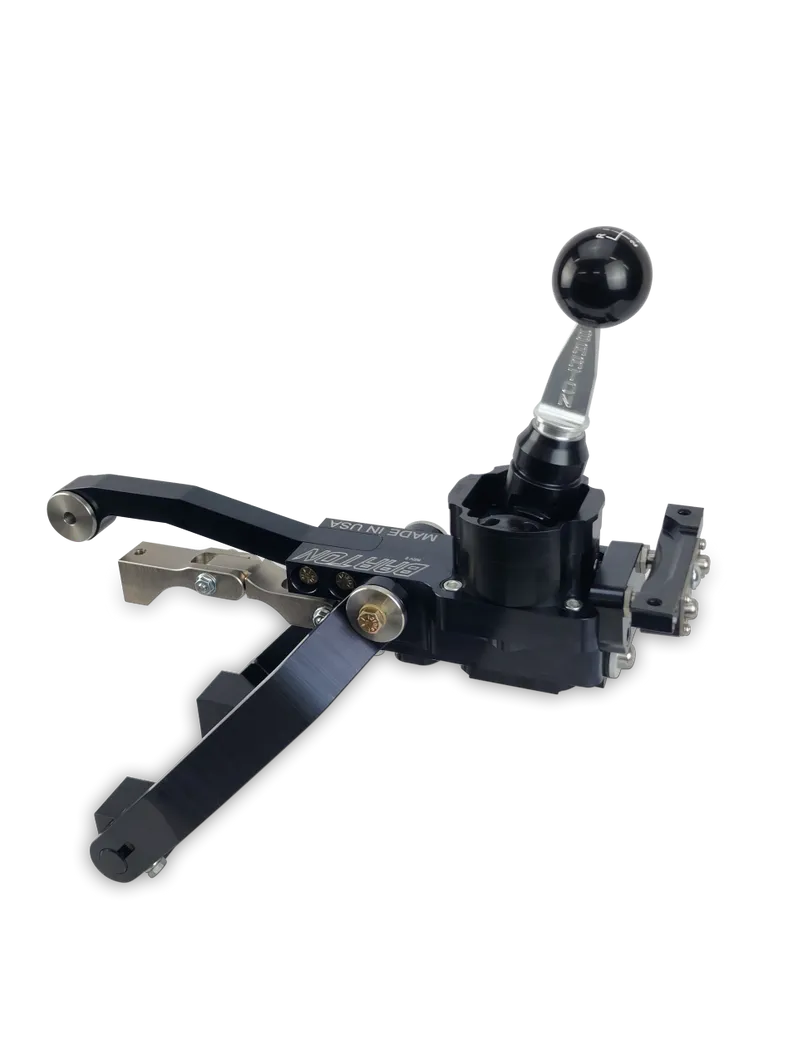 Manual Hybrid 3 Short Throw Shifter w/Flat Stick for Mustang 5.0L GT 2015-23 | #BMHYB15-2 | Barton