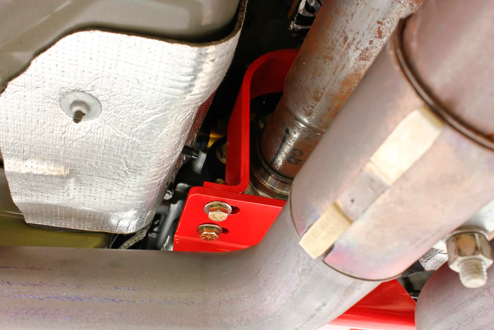 Driveshaft Front Safety Loop for Mustang 2011-23 | #DSL017 | BMR - Image 4