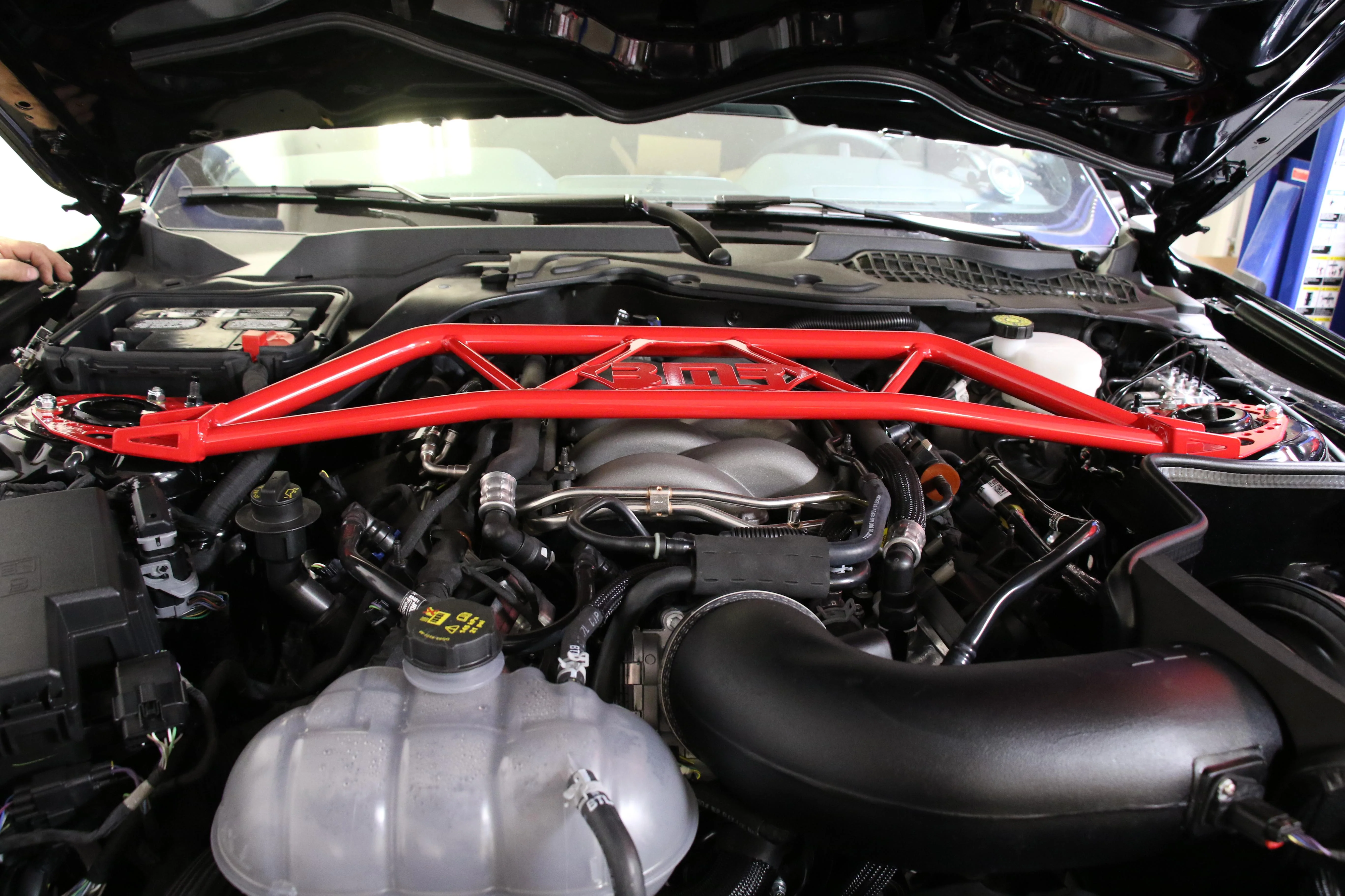 Twin Tube Front Strut Tower Brace for Mustang 2015-23 & 2024+ | #STB760 | BMR - Image 3