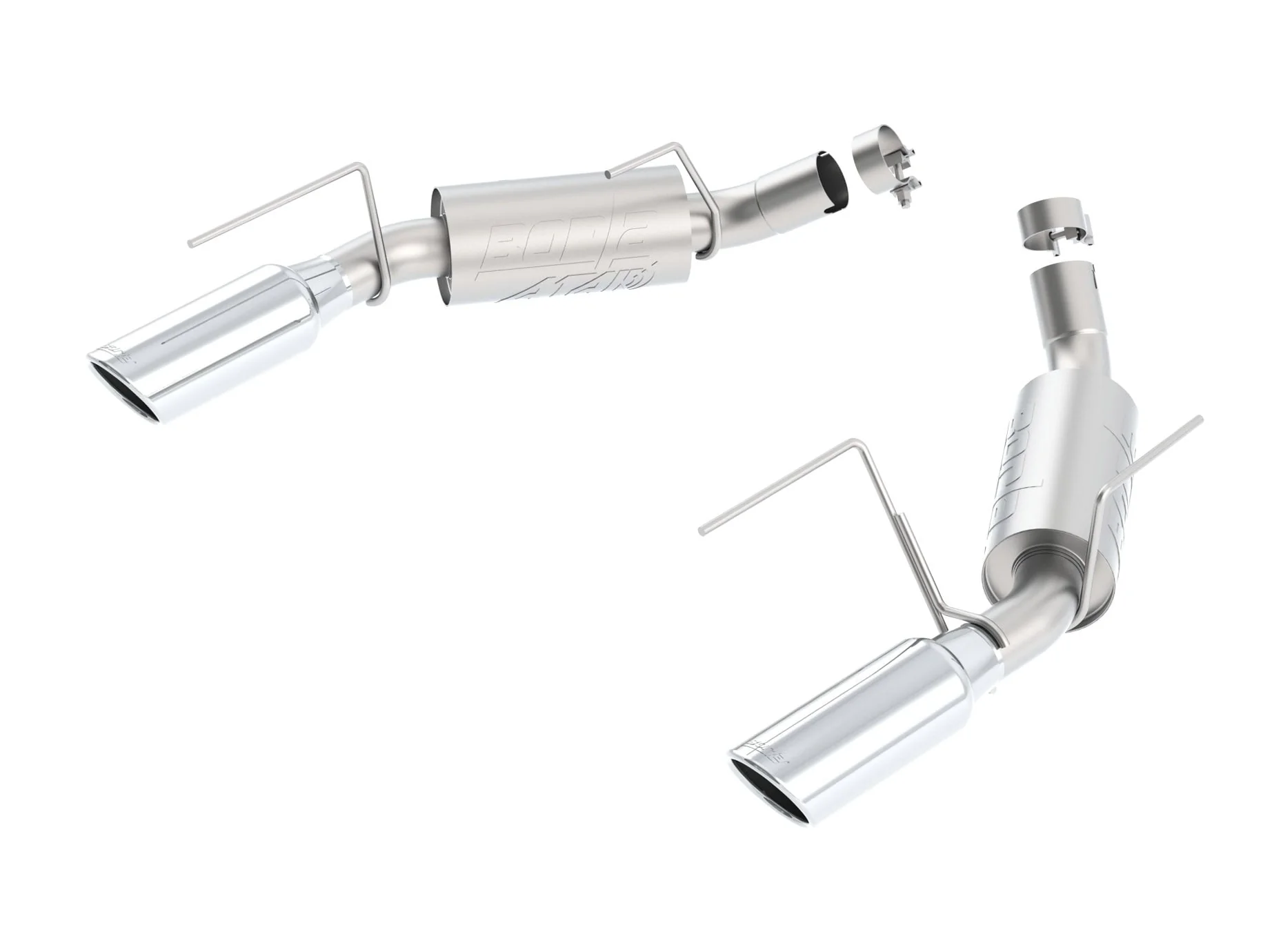 Rear Section ATAK Exhaust Mustang GT 2005-09 #11806 | Borla