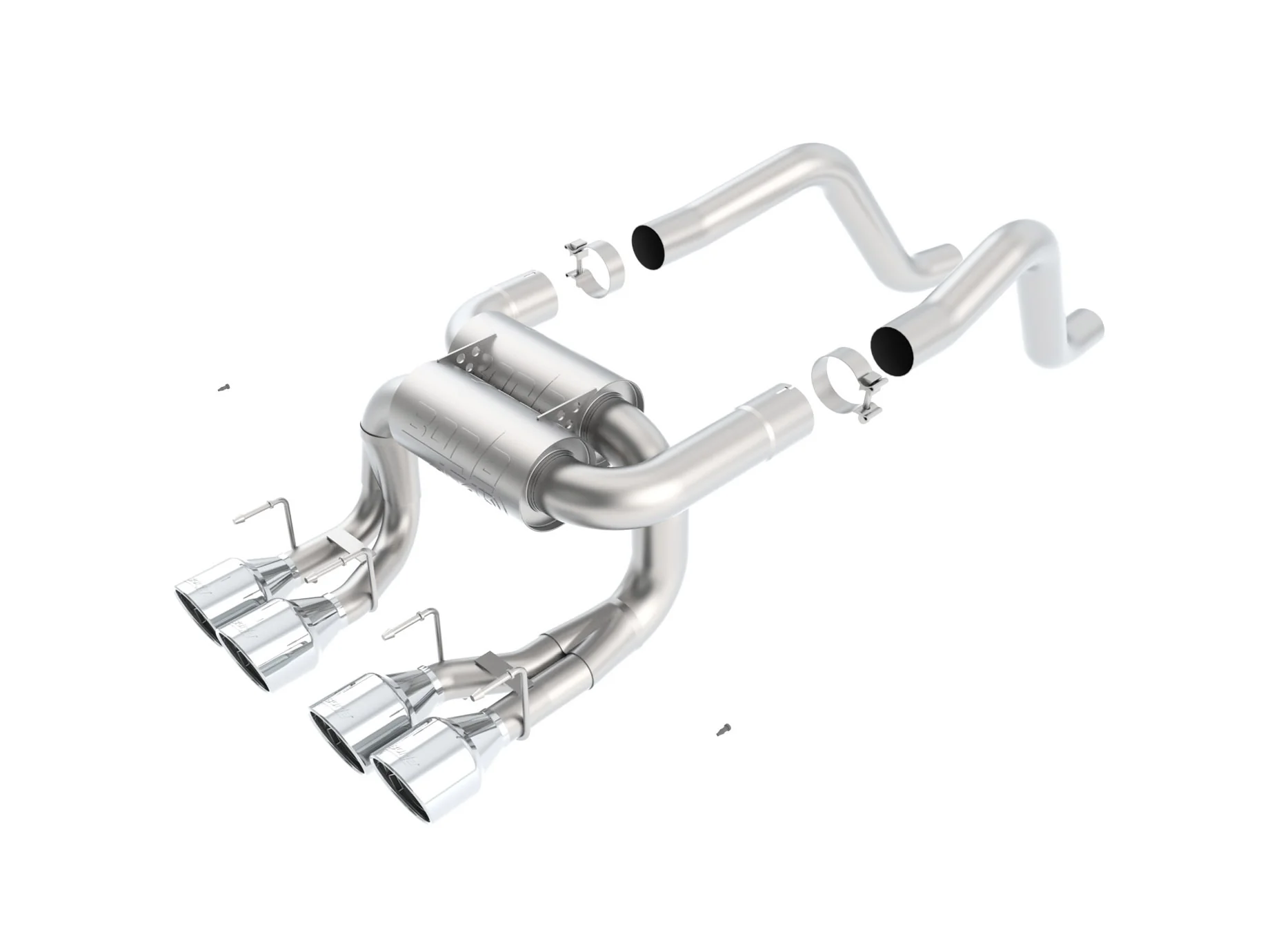 Axle-Back ATAK Exhaust CORVETTE C6 ZO6/ZR1 2006-13 #11822 | Borla