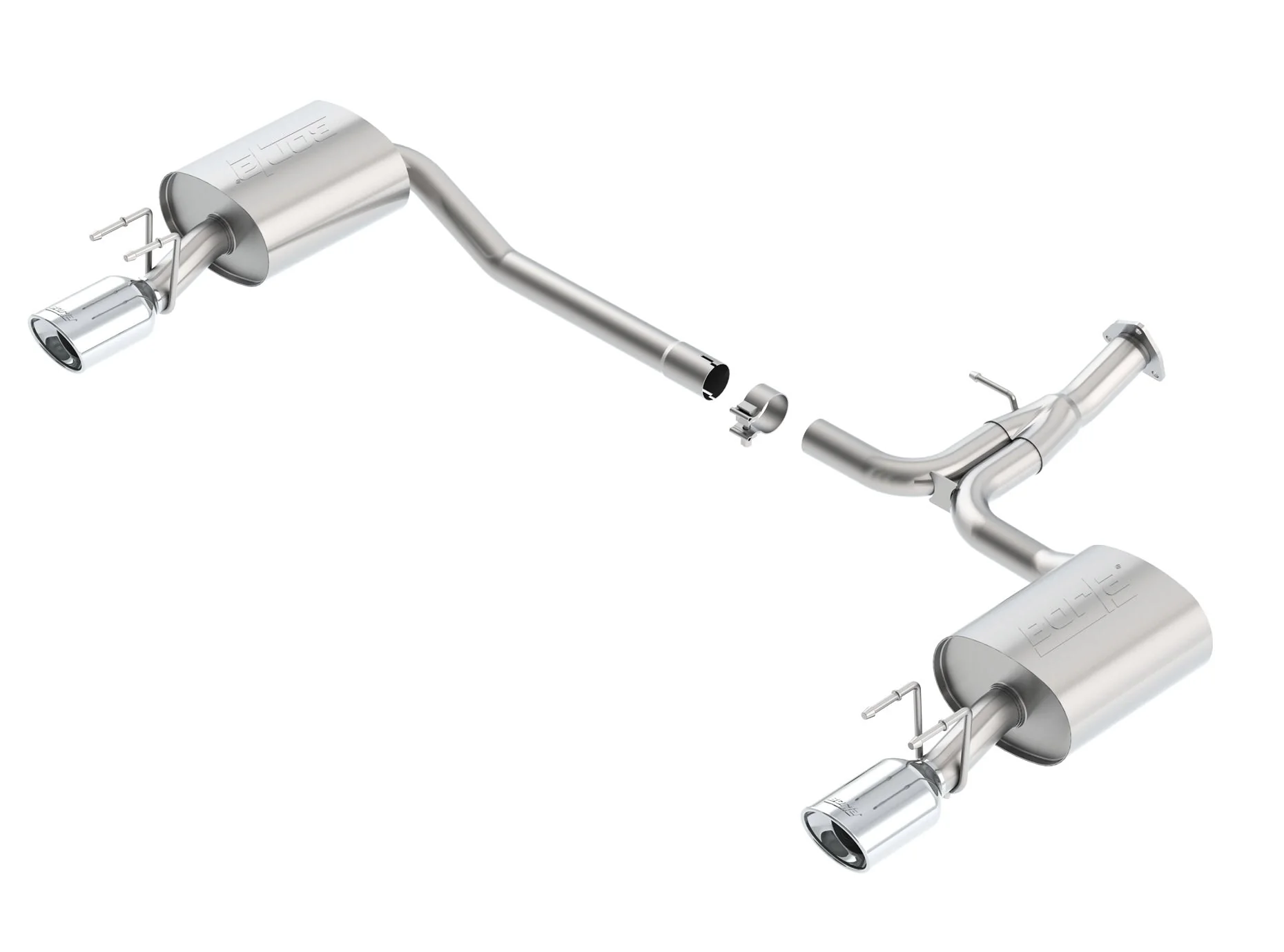 Axle-Back S-Type Exhaust ACCORD 2013-17 #11840 | Borla