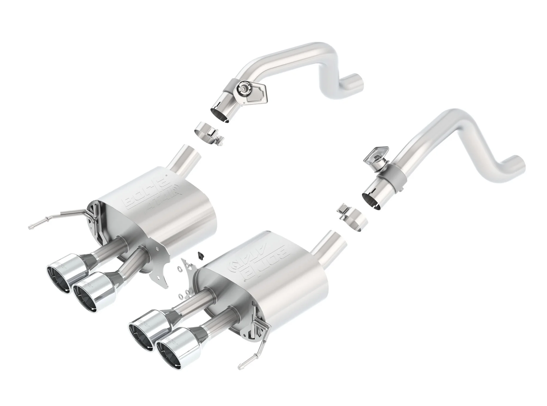 Axle-Back ATAK Exhaust CORVETTE C7 2014-17 #11863 | Borla