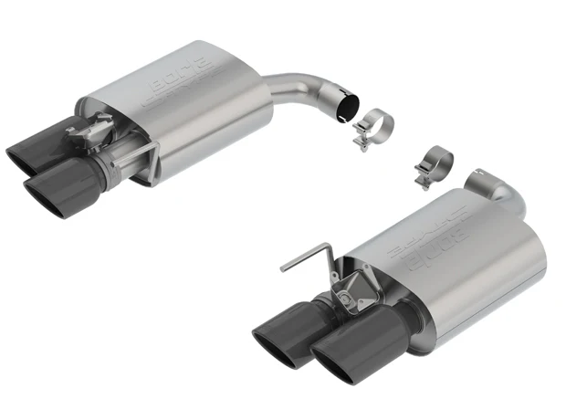S-Type Axle-Back Exhaust for Mustang 5.0L GT 2018-23 | #11951BC | Borla