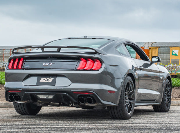 S-Type Axle-Back Exhaust for Mustang 5.0L GT 2018-23 | #11951BC | Borla - Image 2