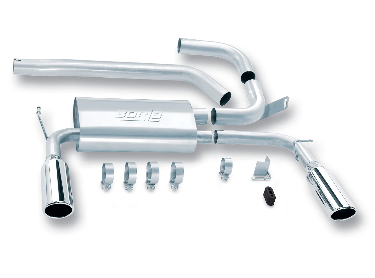 Cat-Back S-Type Exhaust CAMARO V8 1998-02 #140028 | Borla