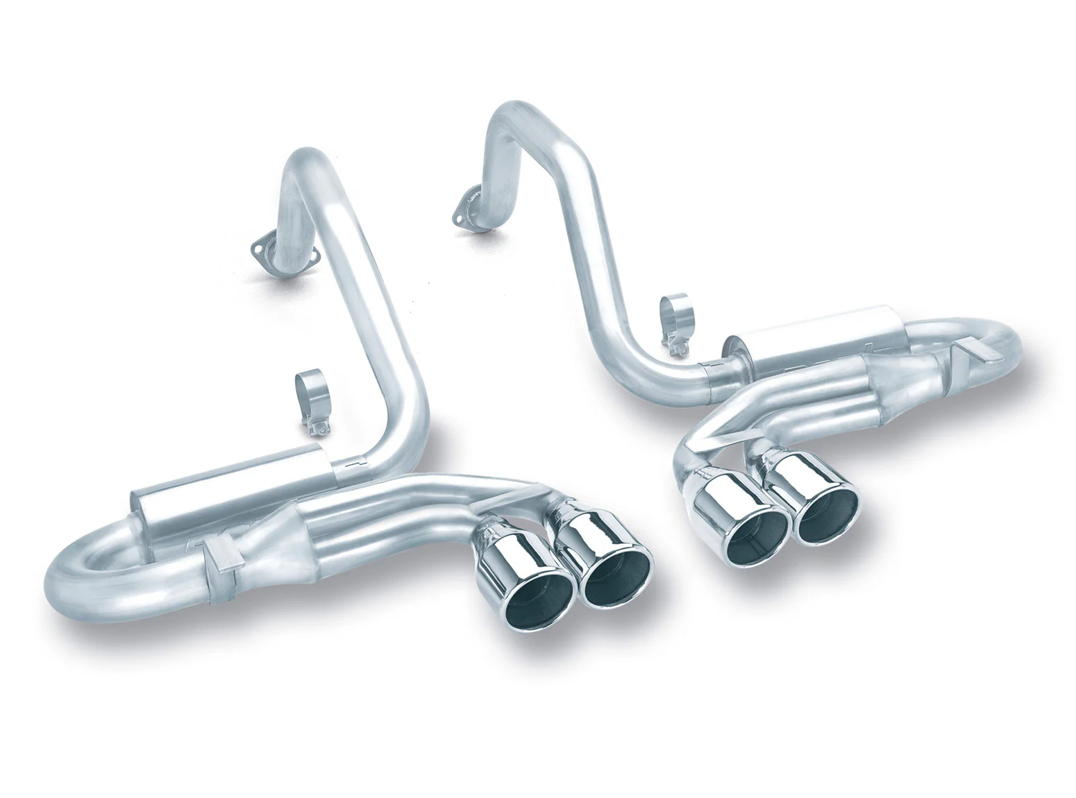 Cat-Back S-Type Exhaust CORVETTE C5/ZO6 1997-04 #140038 | Borla