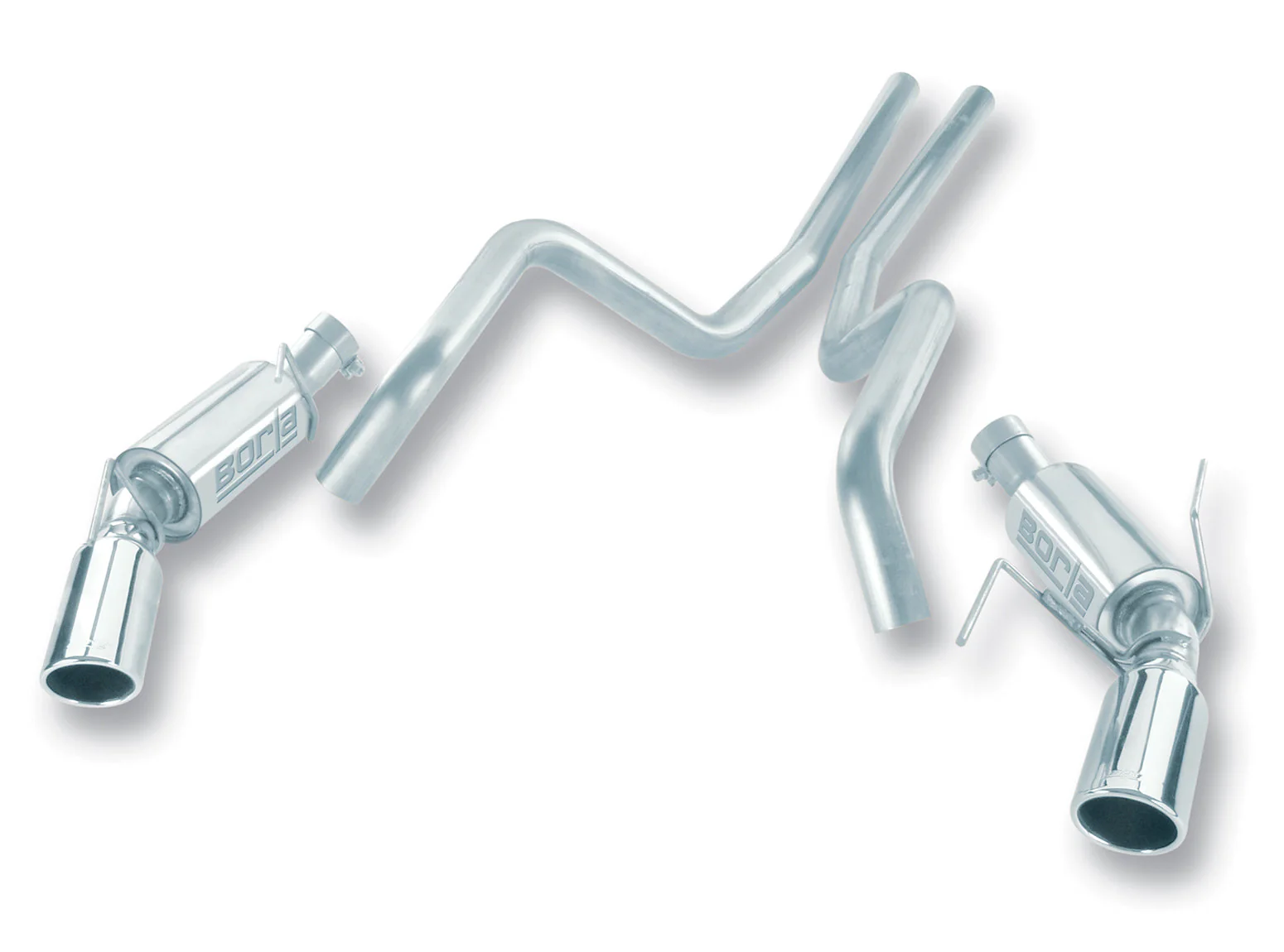 S-Type Cat-Back Exhaust Mustang GT 2005-09 | #140135 | Borla