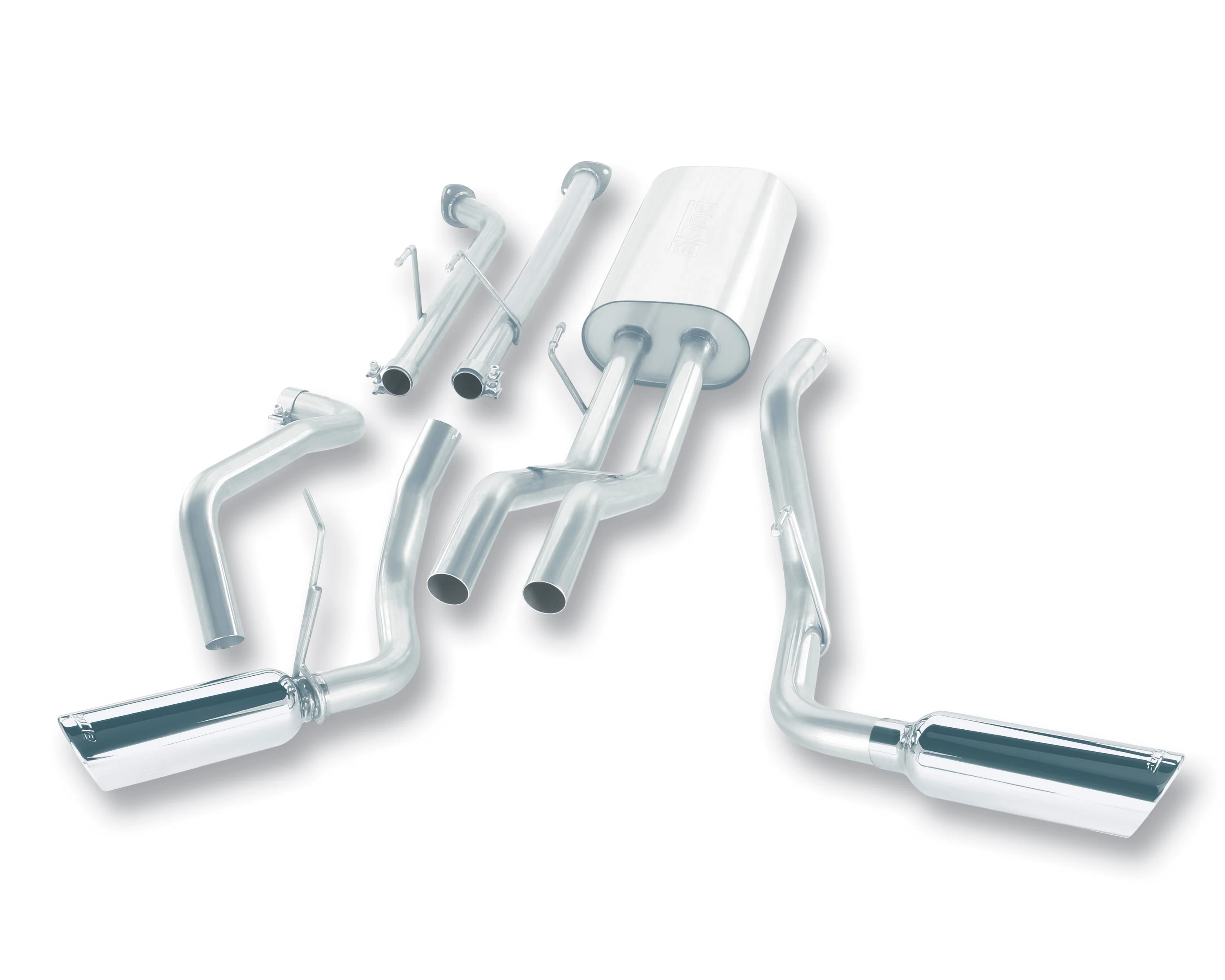 Cat-Back Exhaust TUNDRA 2007-08 #140238 | Borla