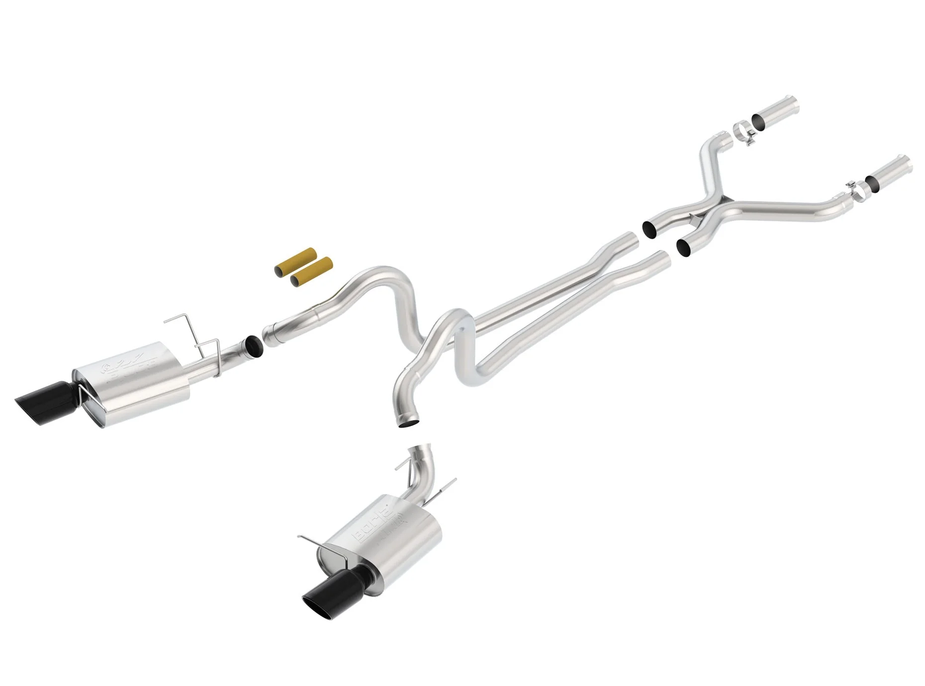 Cat-Back ATAK Exhaust Mustang GT 2011-12 #140372BC | Borla