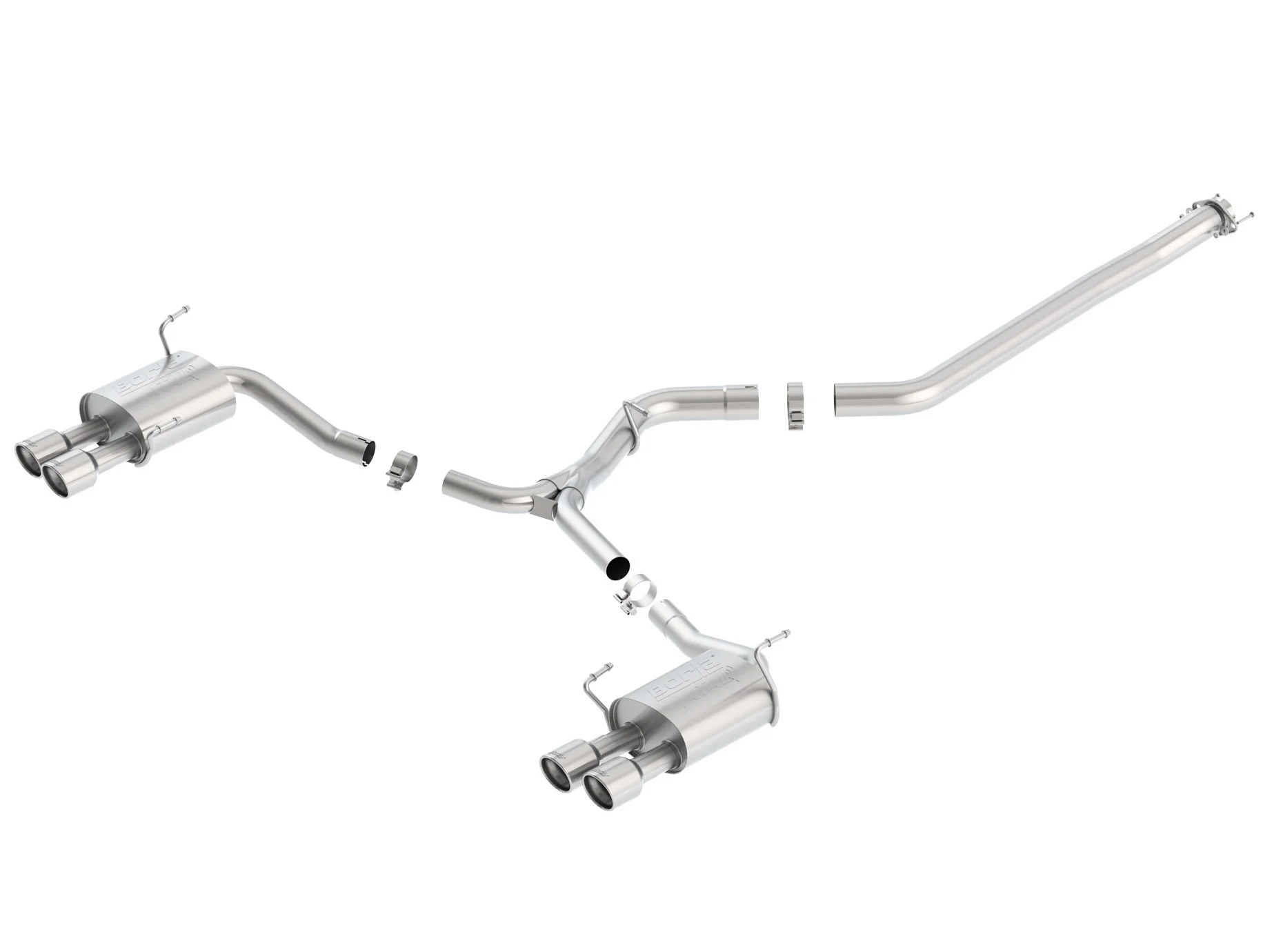 Cat-Back ATAK Exhaust WRX/WRX STI 2011-14 #140418 | Borla
