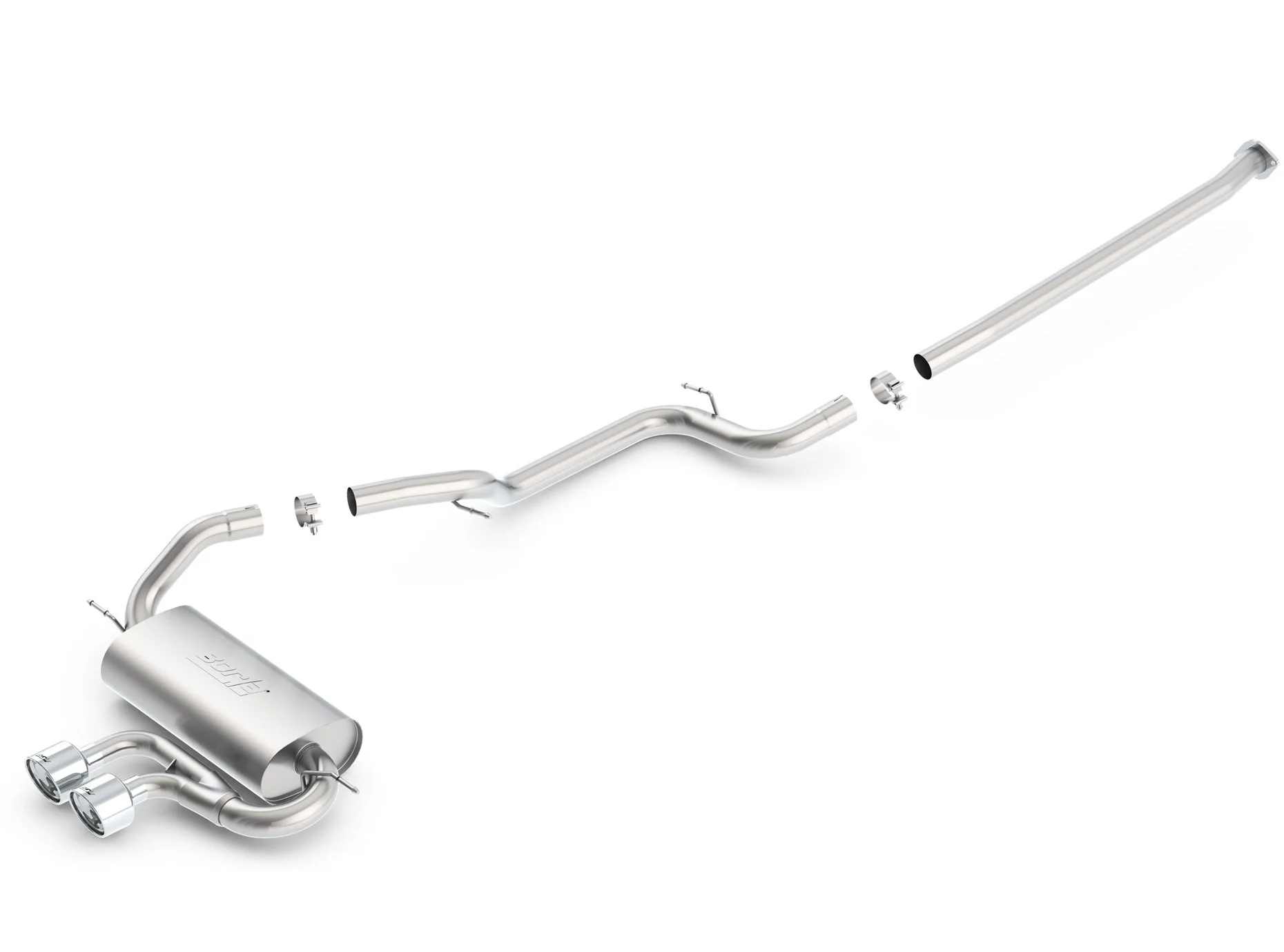 Cat-Back S-Type Exhaust for FOCUS 2013-18 | #140504 | Borla
